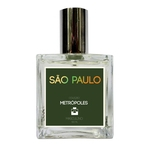 Perfume Natural Masculino Salvador 100ml - Coleção Metrópoles