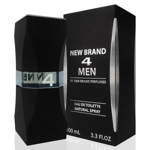 Perfume New Brand 4 - 100ml Masculino - N4 Masculino