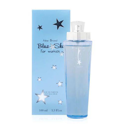 Perfume New Brand Blue Sky Eau de Parfum Feminino 100ml