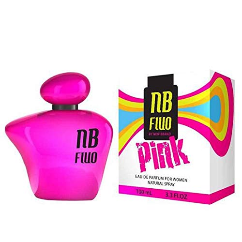 Perfume New Brand Fluo Pink Eau de Parfum Feminino 100ML