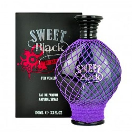 Perfume New Brand Sweet Black Eau de Parfum Feminino 100ML