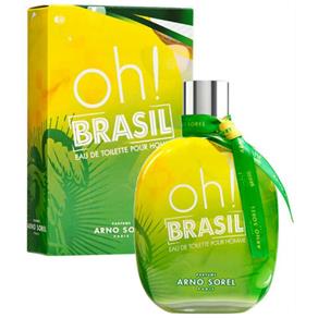 Perfume Oh! Brasil Masculino Eau de Toilette 100ml | Arno Sorel - 100 ML
