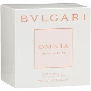 Perfume Omnia Crystalline Bvlgari Eau de Toilette Feminino 40 Ml