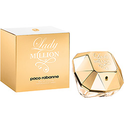 Perfume Paco Rabanne Lady Million Feminino Eau de Toilette 80ml