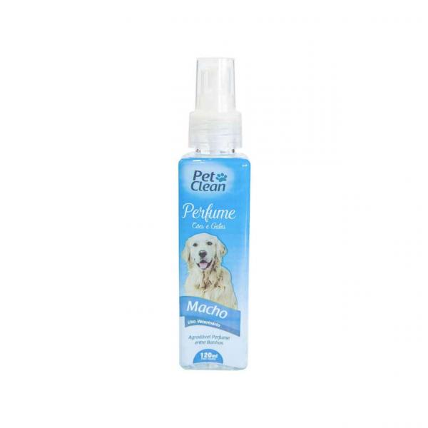 Perfume para Cães e Gatos Macho Pet Clean 120ml Pós Banho