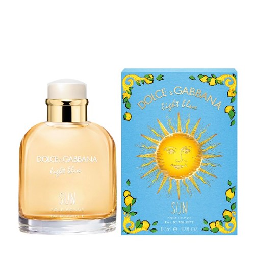 Perfume para Hombre Light Blue Sun Pour Homme - 125 Ml