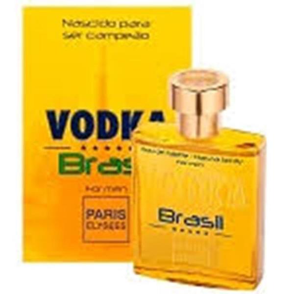 Perfume Paris Elysees Vodka Brasil Amarelo 100 Ml