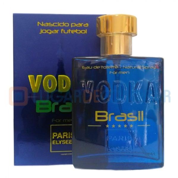 Perfume Paris Elysses Vodka Brasil Azul Edt Masc 100 Ml - Paris Elysees