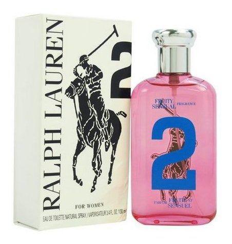 Perfume Polo Big Pony Pink 2 Fem Edt 100ml Cx Branca - Ralph Laüren