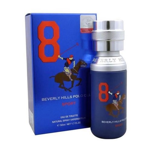 Perfume Polo Club Beverly Hills Sport Blue 8 Masculino Edt 50Ml