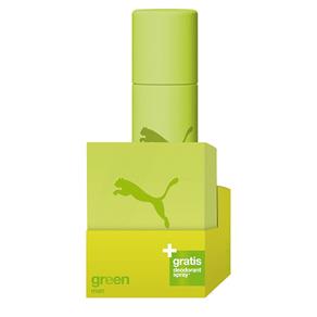 Perfume Puma Eau de Toilette Green 40ml Desodorante Puma Green Masculino 150ml