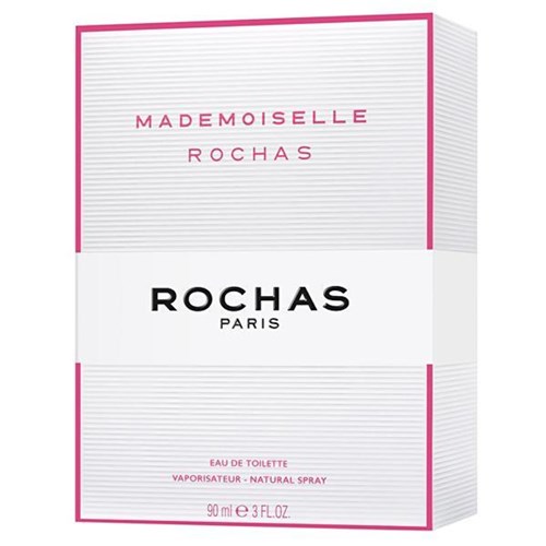 Perfume Rochas Mademoiselle Fun In Pink Eau de Toilette Feminino 90 Ml