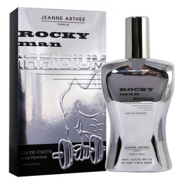 Perfume Rocky Man Irridium 100ml Edt Masculino Jeanne Arthes - Jeanne Arthes