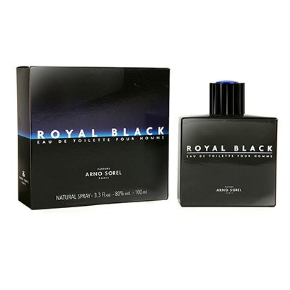 Perfume Royal Black Pour Homme Masculino Arno Sorel EDT 100ml