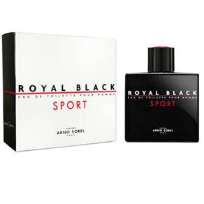 Perfume Royal Black Sport Pour Homme Masculino Eau de Toilette 100ml | Arno Sorel - 100 ML