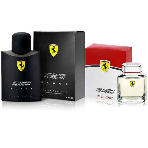 Perfume Scuderia Ferrari Black Edt125ml + Scuderia Ferrari Edt 40ml