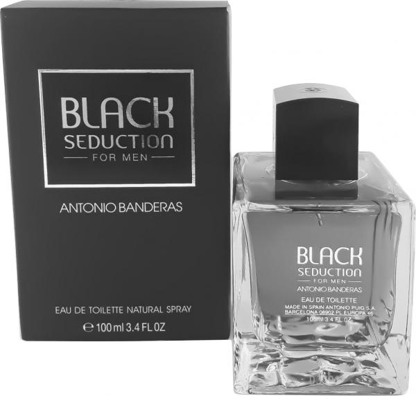 Perfume Seduction In Black AB Masculino 100ml - Antonio Bandeiras