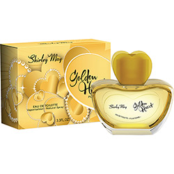 Perfume Shirley May Golden Heart Feminino Eau de Toilette 100ml