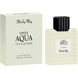 Perfume Shirley May Only Aqua Masculino Eau de Toilette 100ml