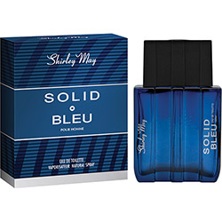 Perfume Shirley May Solid Bleu Masculino Eau de Toilette 100ml
