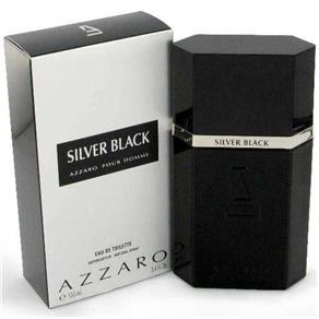 Perfume Silver Black Azzaro Eau de Toilette Masculino 100ml