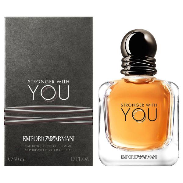 Perfume Stronger With You Masculino Giorgio Armani EDT 50ml