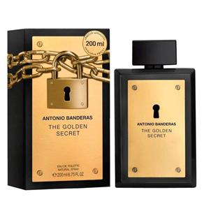 Perfume The Golden Eau de Toilette Masculino 200ml - Secret Antonio Banderas