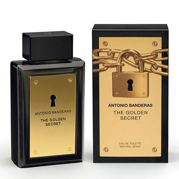 Perfume The Golden Secret Antonio Bandeiras Masculino - 100ml - Antonio Banderas