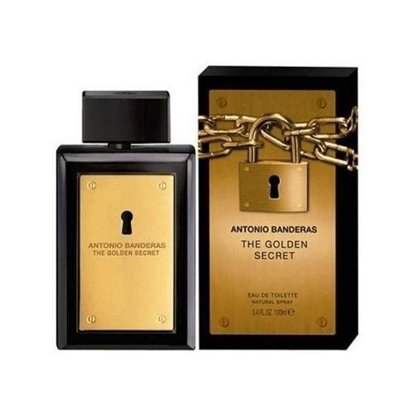 Perfume The Golden Secret Masculino Eau de Toilette Antonio Banderas Original 30ml,100ml ou 200ml