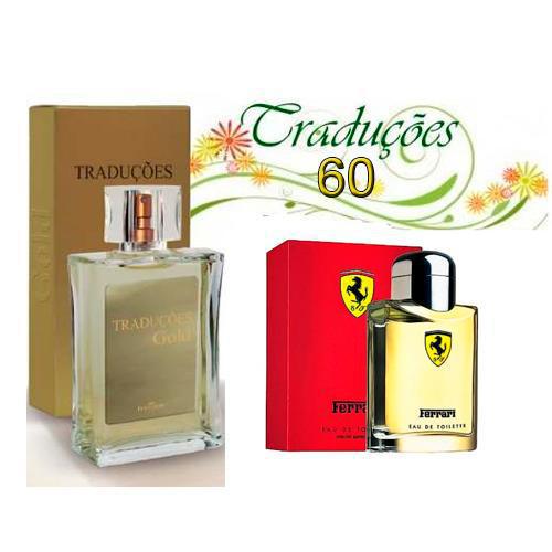 Perfume Traduções Gold N60 Hinode Ferrari Red 100ml
