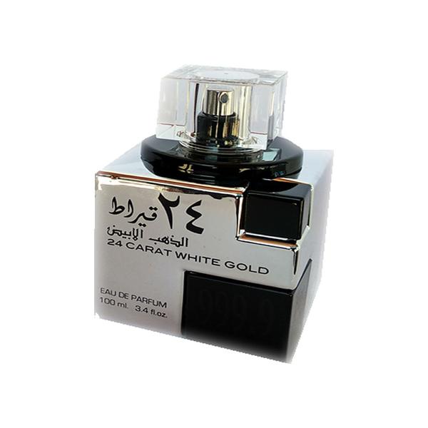 Perfume Unissex 24 Carat White Gold 100 Ml - Lattafa