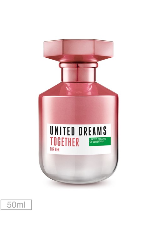 Perfume United Dream Together Her Benetton Fragrances 50ml - Tricae