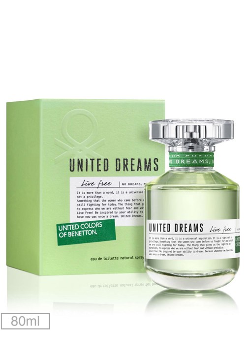 Perfume United Dreams Live Free Her 80ml