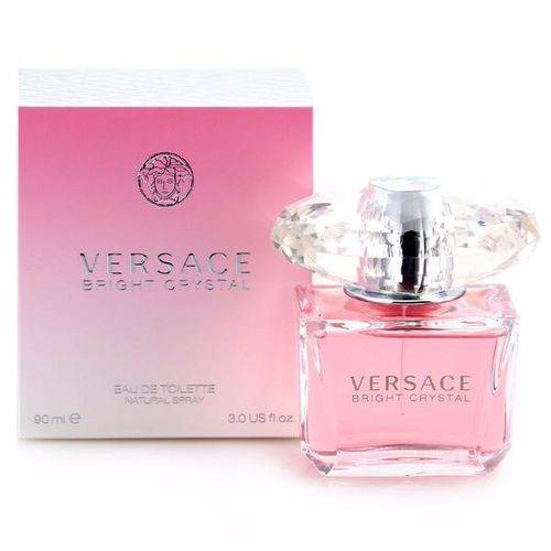 Perfume Versace Bright Crystal 90ml Eau de Toilette Feminino
