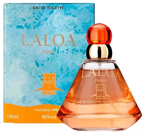 Perfume Via Paris Laloa Feminino 100ml Eau de Toilette - Gilles Cantuel