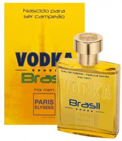 Perfume Vodka Brasil Amarelo Edt 100ml Masculino - Paris Elysees