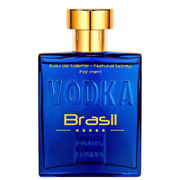 Perfume Vodka Brasil Blue Masculino Eau 100ml Paris Elysees