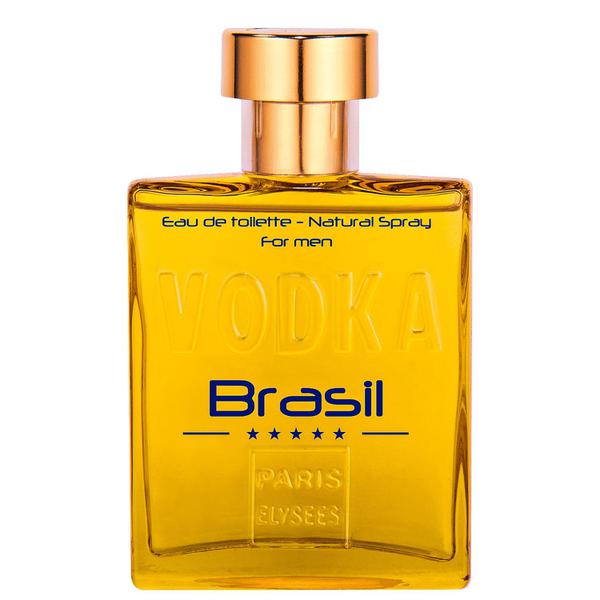 Perfume Vodka Brasil Yellow Masculino Eau 100ml Paris Elysees
