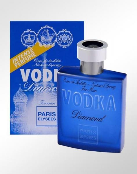 Perfume Vodka Diamond Paris Elysees Masculino 100 Ml