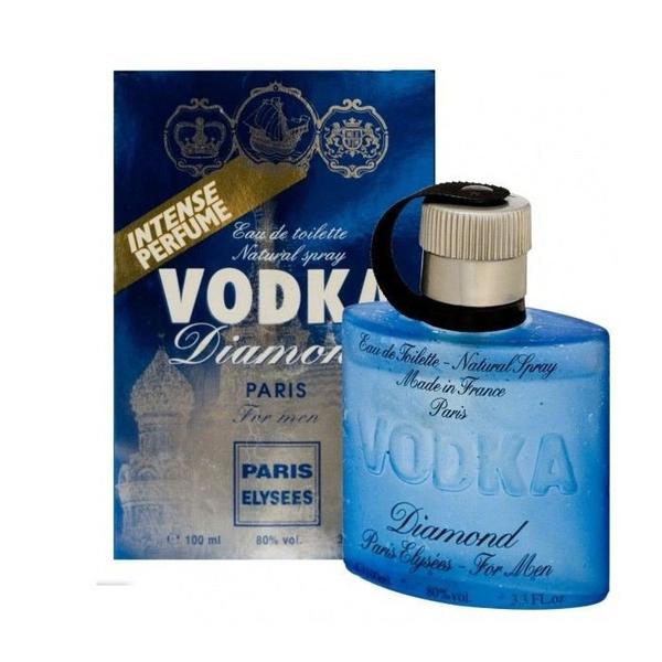 Perfume Vodka Diamonds For Men Original Paris Elysees 100ml