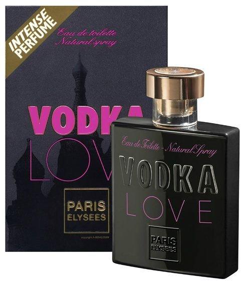 Perfume Vodka Love Woman Paris Elysses 100ml - Paris Elysees