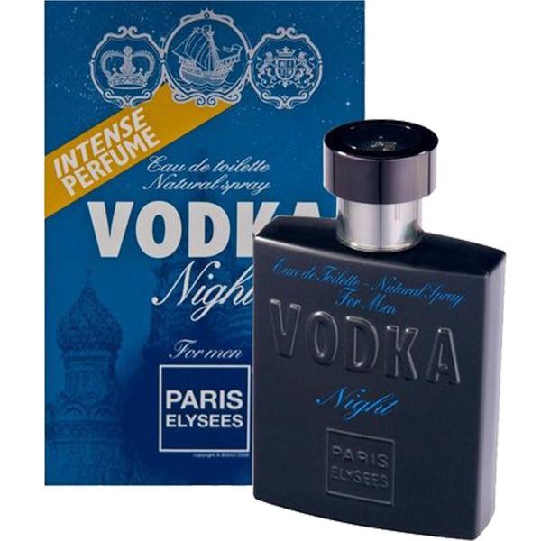 Perfume Vodka Night Paris Elysees 100ml Edt Original