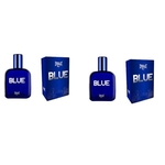 2 Perfumes Everlast Blue Masculino 50 ml