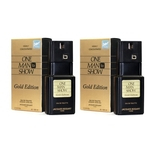 2 Perfumes One Man Show Gold Masculino EDT 100 ml