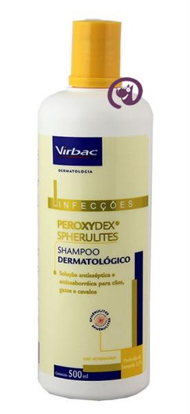 Peroxydex Spherulites 500ml Virbac Shampoo Dermatológico