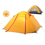2 pessoa portátil Folding tenda à prova d'água Fácil configuração Leve 4 Seasons Tent para Camping Outdoor Caminhadas Mochila Escalada, viajar com uma sala de estar