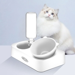 Pet automática bebedor Alimentador para Garrafa Cães Gatos bacia da água dispensador de água Feeder