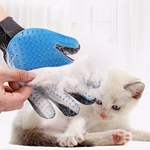 Pet Cat Limpo Massagem Mane banho do c?o Escova Beleza Cabelo Gloves Tapetes Remo??o