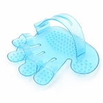 Pet cinco dedos Escova de Banho e Massagem Brinquedos Pet prático e durável
