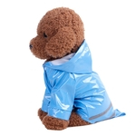 Pet Dog capuz Raincoat Pet Waterproof Jacket Puppy Dog Bras?o Outdoor